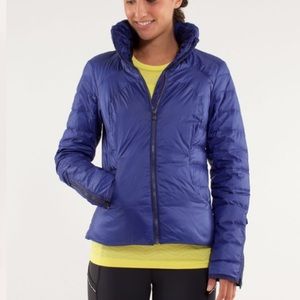 Lululemon Downtown Puffy Down Jacket Pigment Blue